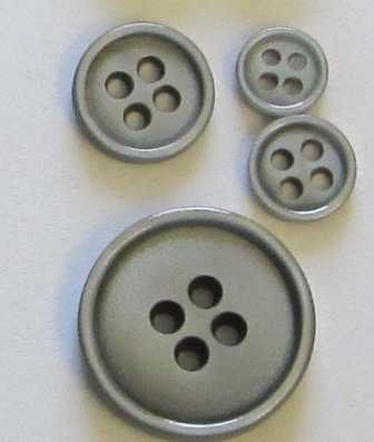 Esoca 650pcs Gray Buttons Bulk Assorted Size Grey Button for Crafts Mix  Buttons Gray Assortment Grey Craft Buttons for Crafting