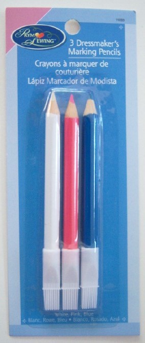 3 Dressmaker's Marking Pencils